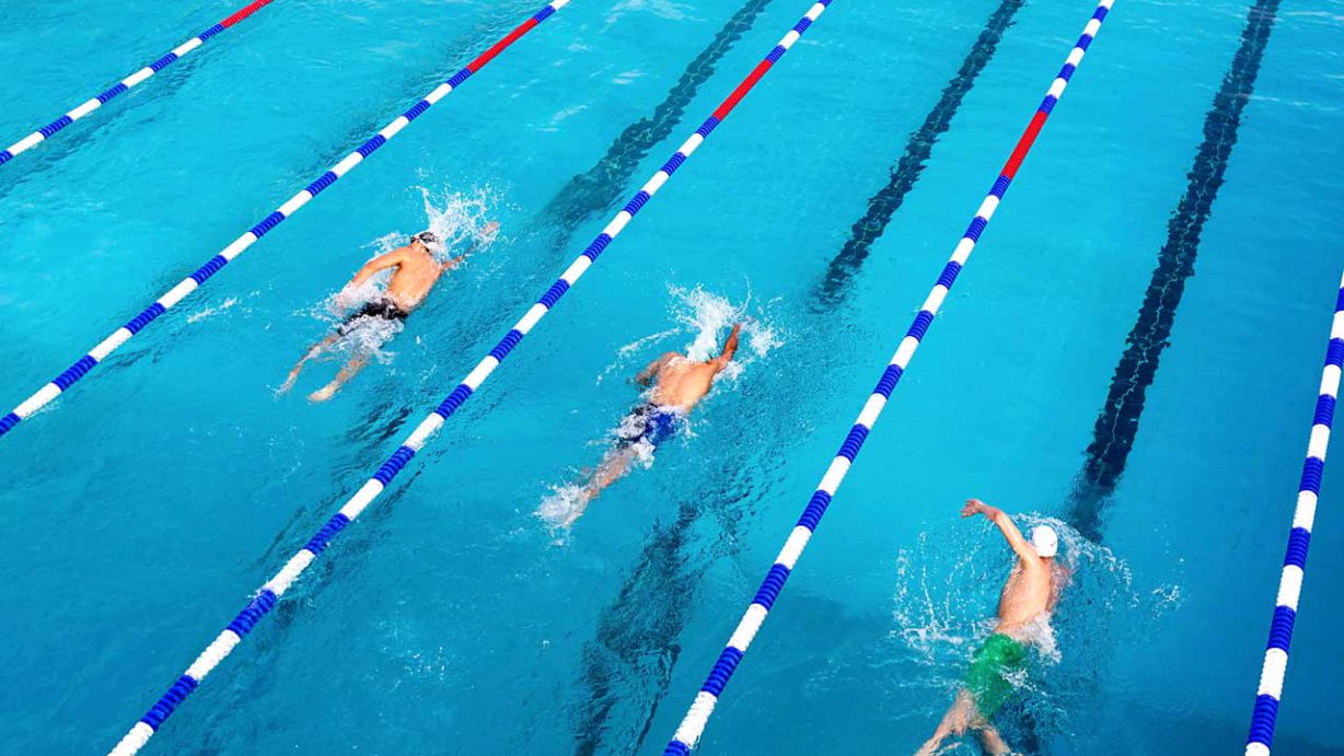 Zwemlessen banenzwemmen